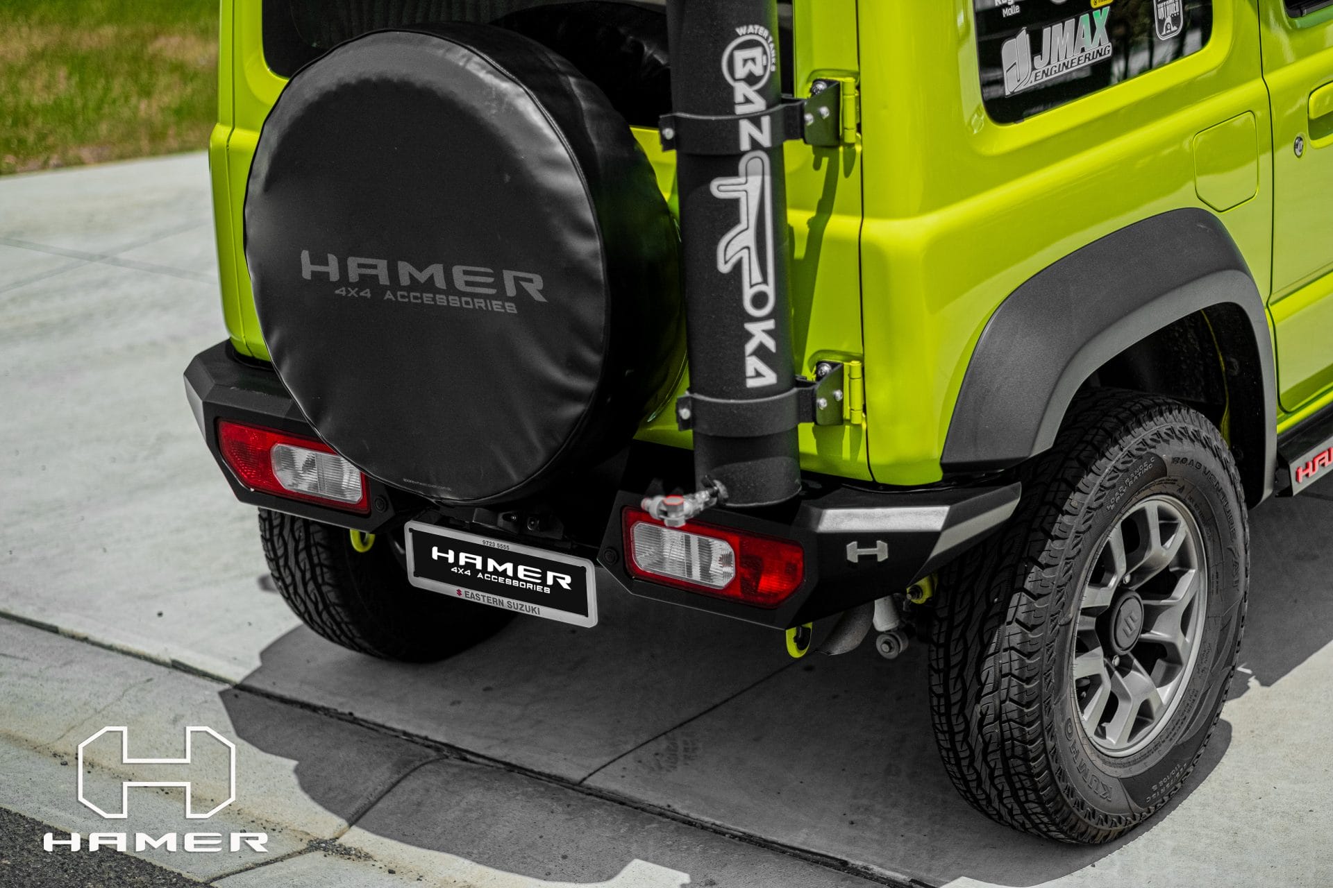 【りお】ジェニーパッカム Hermia | UK4 Suzuki Jimny Rear Bumper – Hamer 4×4 – Africa